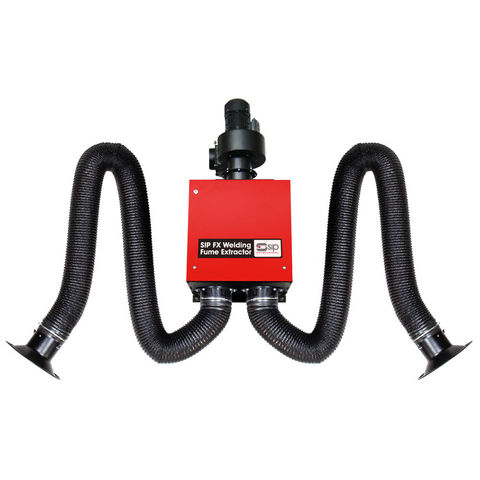 SIP FX-WM Professional Wall-Mounted Welding Fume Extractor (2x Arms)