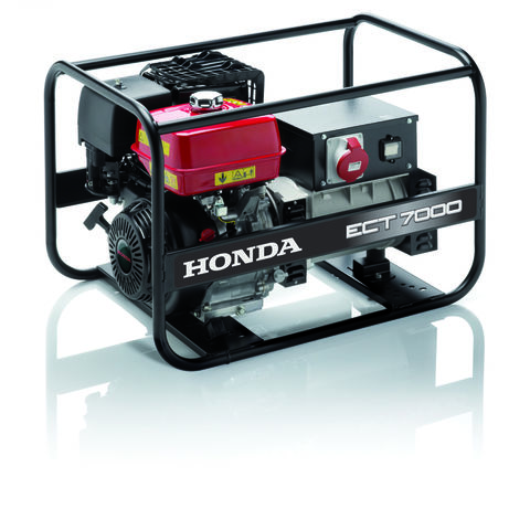 Image of Honda Honda ECT7000 7kW Petrol Powered Single/3 Phase Generator
