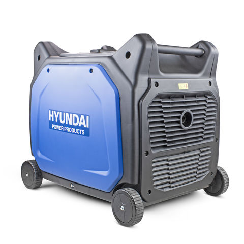 Hyundai HY6500SEi 6.6kW Remote Electric Start Petrol Portable Inverter Generator