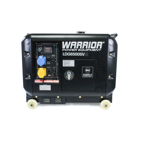 Warrior LDG6500SV Diesel Generator