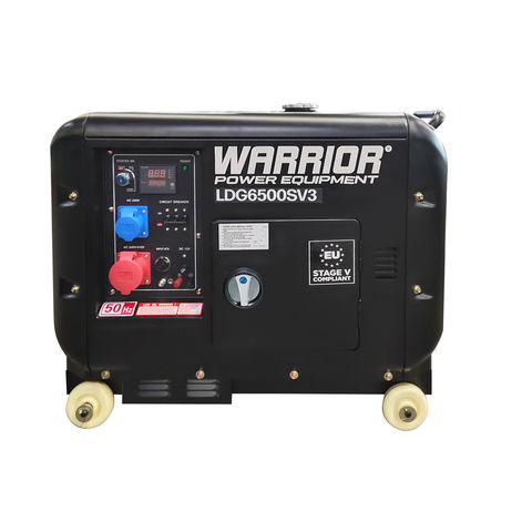 Image of Warrior Power Products Warrior LDG6500SV3 Diesel Generator