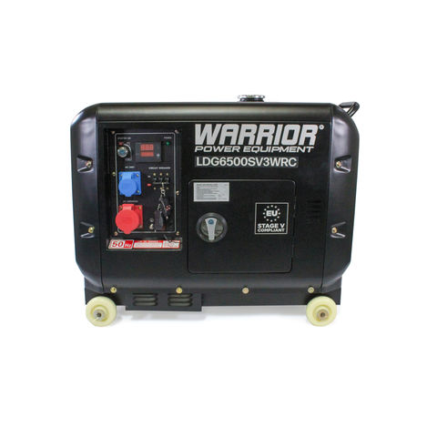 Warrior LDG6500SV3WRC Diesel Generator