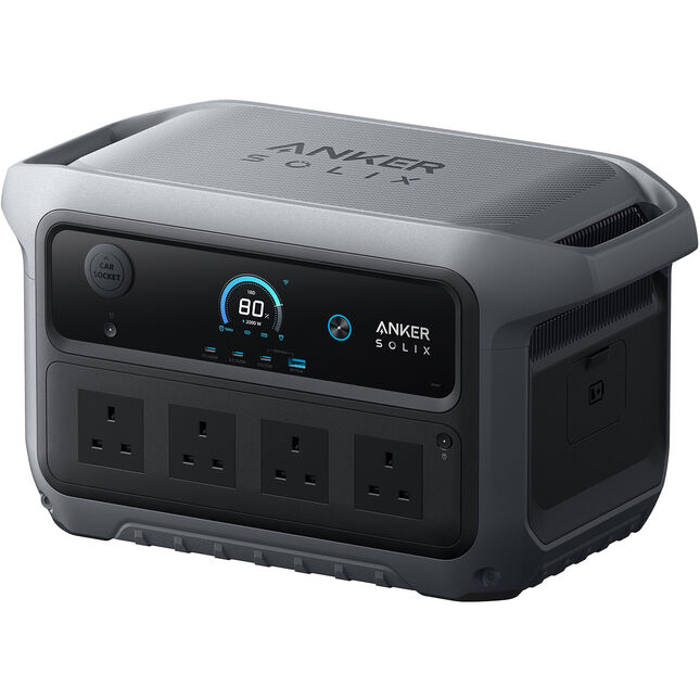 Image of Anker Solix A17832A1 C2000 Gen2 Portable Power Station 2048Wh
