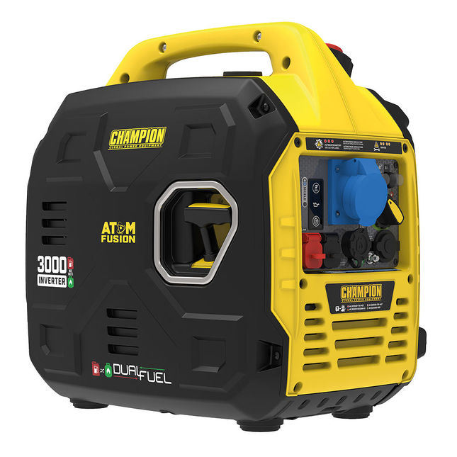 Champion 93001i-df 3kw Mighty Atom Dual Fuel Inverter Generator