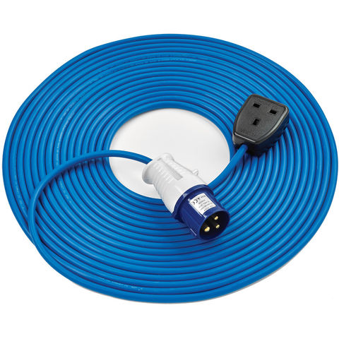 Image of New Clarke EL16 16A Plug to 13A Socket Extension Lead – 14m