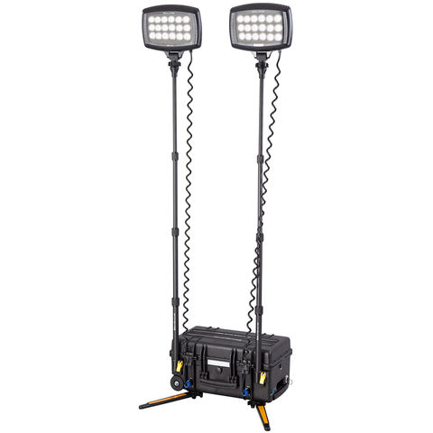Nightsearcher SOLARISDUO20K 50Ah Li-ion Floodlight with 8A Charger