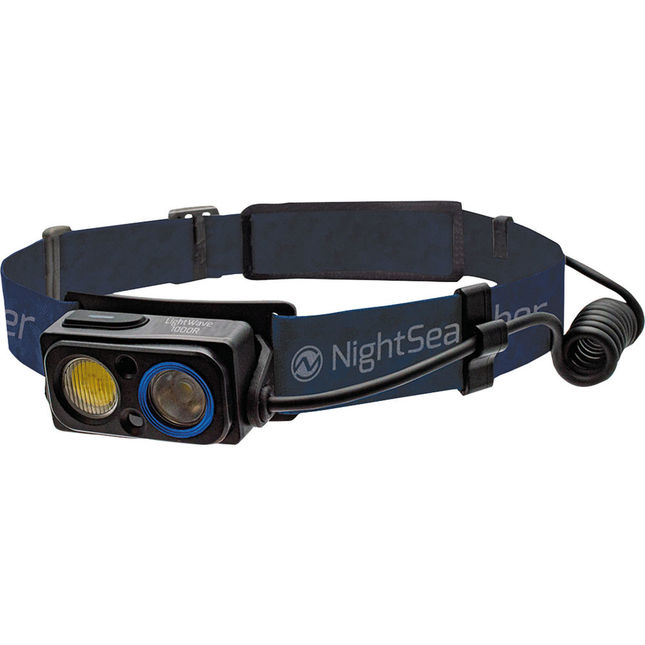 Nightsearcher Lightwave 1000r Spot And Flood Rechargeable Headtorch