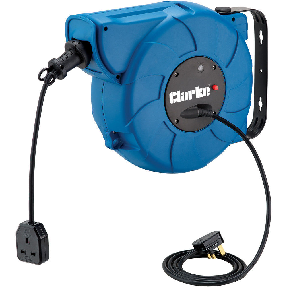 Clarke CCR15T 15 Metre 230V Retractable Cable Reel - Machine Mart