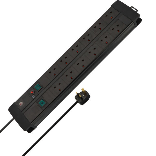 Brennenstuhl Premium Duo Line Extension Lead 12-way Power Strip