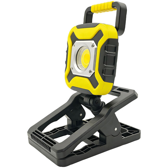 Image of CORE CL1200C Multi-Position USB-C Rechargeable Worklight 1200lm with inbuilt Stand/Base & Clamp