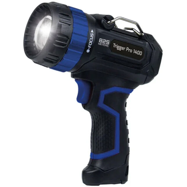 Image of Nightsearcher NSTRIGGER-PRO1400 Trigger Pro Rechargeable Searchlight