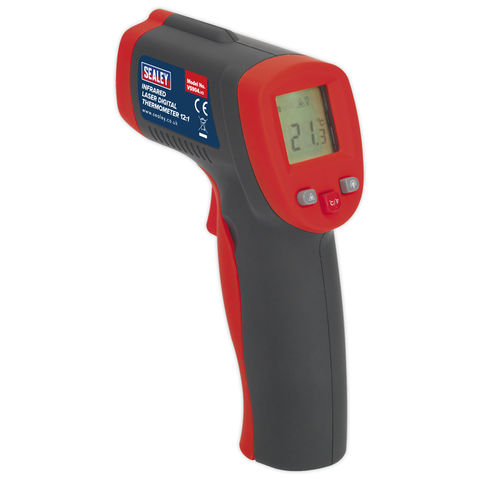 Image of Sealey Sealey VS904 Infrared Laser Digital Thermometer 12:1