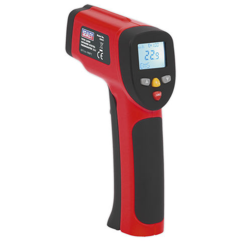 Image of Sealey Sealey VS941 Infrared Twin-Spot Laser Digital Thermometer 12:1 High Tempe