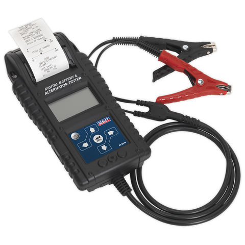 Sealey BT2015 Digital Battery & Alternator Tester with Printer