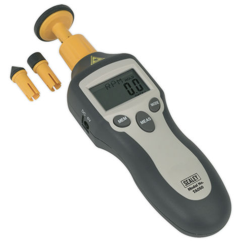 Image of Sealey Sealey TA050 Digital Tachometer Contact/Non-Contact