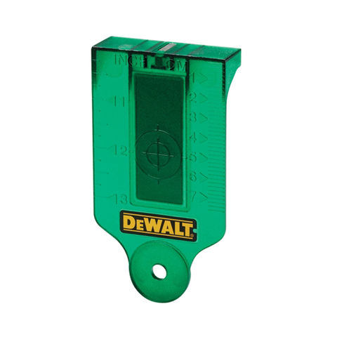 Image of DeWalt DeWALT DE0730G Green Laser Target Card