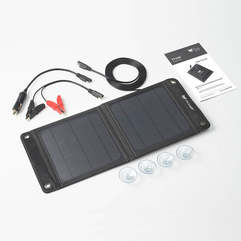 PV Logic 8W Fold-up Solar Battery Maintainer