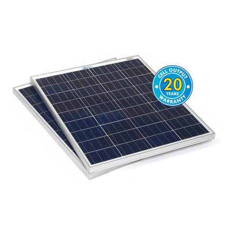 PV Logic 80Wp Bulk Packed Solar Panels (2 Pack)