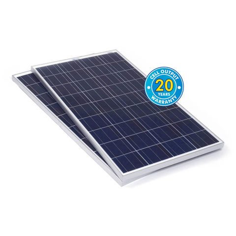 PV Logic 120Wp Bulk Packed Solar Panels (2 Pack)