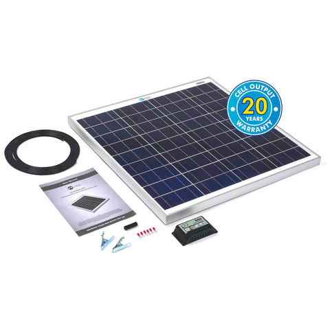 PV Logic 60Wp Solar Panel Kit &10Ah Charge Controller