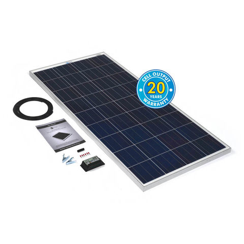 PV Logic 150Wp Solar Panel Kit & 10Ah Charge Controller