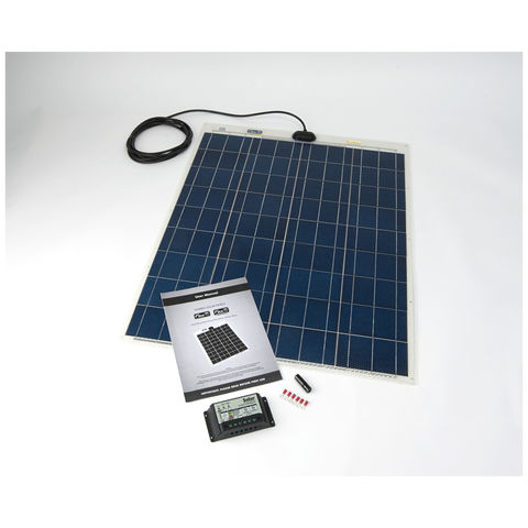 Image of Solar Technology International PV Logic 80Wp Flexi Kit & 10Ah Charge Controller