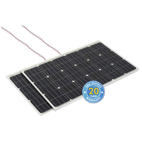 Image of Solar Technology International PV Logic 120Wp Flexi Solar Panels (2 Pack)