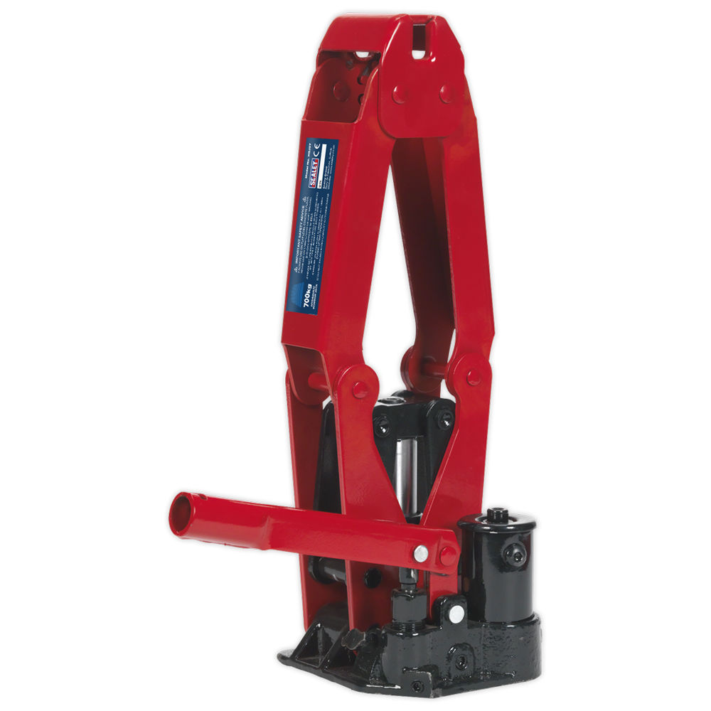 Sealey HSJ07 Hydraulic Scissor Jack 700kg - Machine Mart - Machine Mart