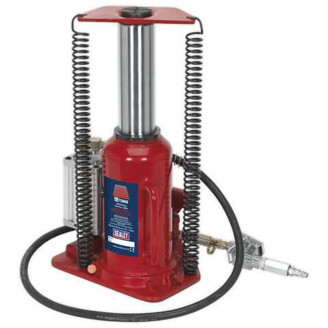 Sealey YAJ18S 18 Tonne Air Operated Bottle Jack - Machine Mart ...