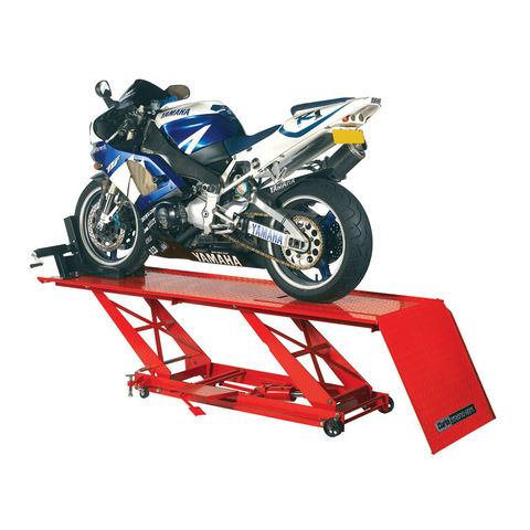 Image of Clarke Clarke CML3 450kg Foot Pedal Operated Hydraulic Motorcycle Lift