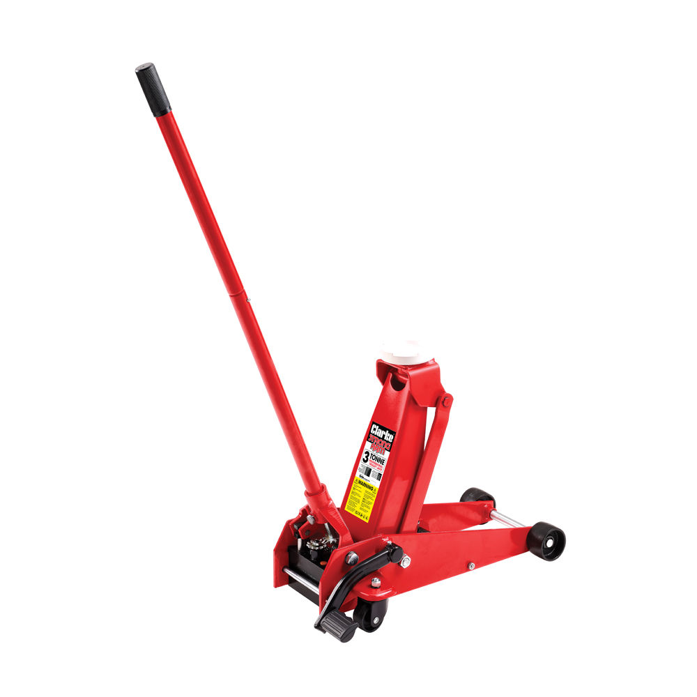 Clarke CTJ3QLGB 3 Tonne Quick Lift Professional Trolley Jack Machine Mart Machine Mart