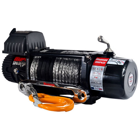 Image of Warrior Warrior Spartan 4309kg 12V DC Synthetic Rope Winch
