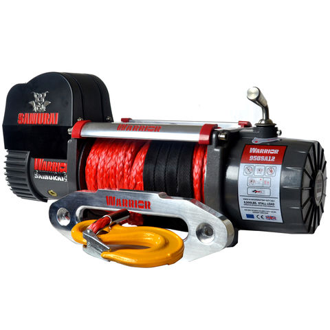 Image of Warrior Warrior Samurai 4500kg 12V DC Synthetic Rope Winch