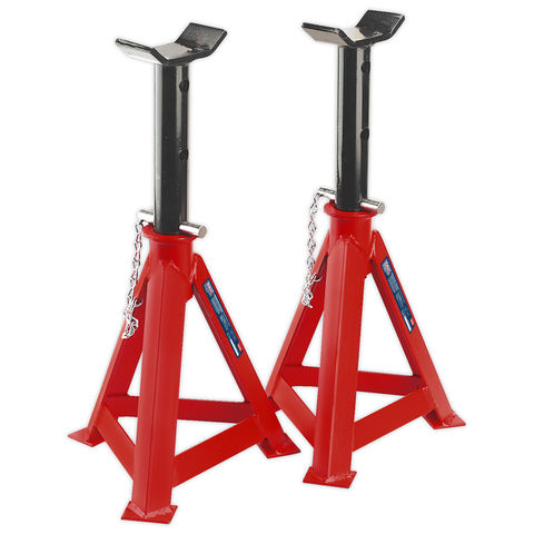 Sealey AS10000 Pair of 10 Tonne Axle Stands  (10T per stand)