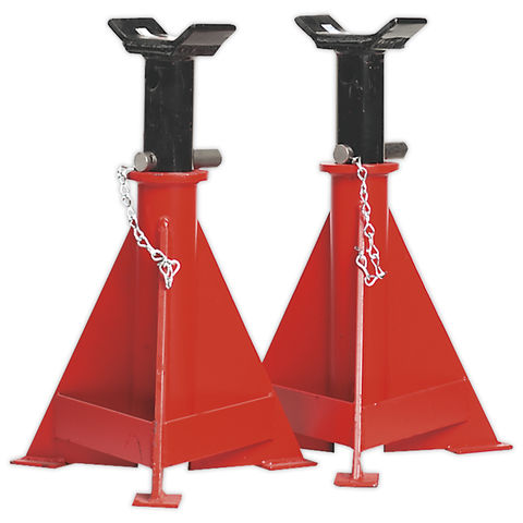 Image of Sealey Sealey AS15000 Pair of 15 Tonne Axle Stands (15T per stand)