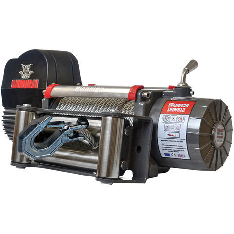 Samurai Next Generation 12000 Electric Winch - Steel Cable (12V)