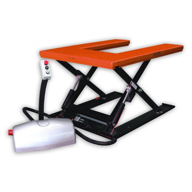 Eco Warrior Wrslpu10 U Shape Low Profile Static Lift Table