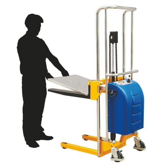 Eco Warrior Wrems0412 400kg Semi Electric Mini Stacker 1200mm