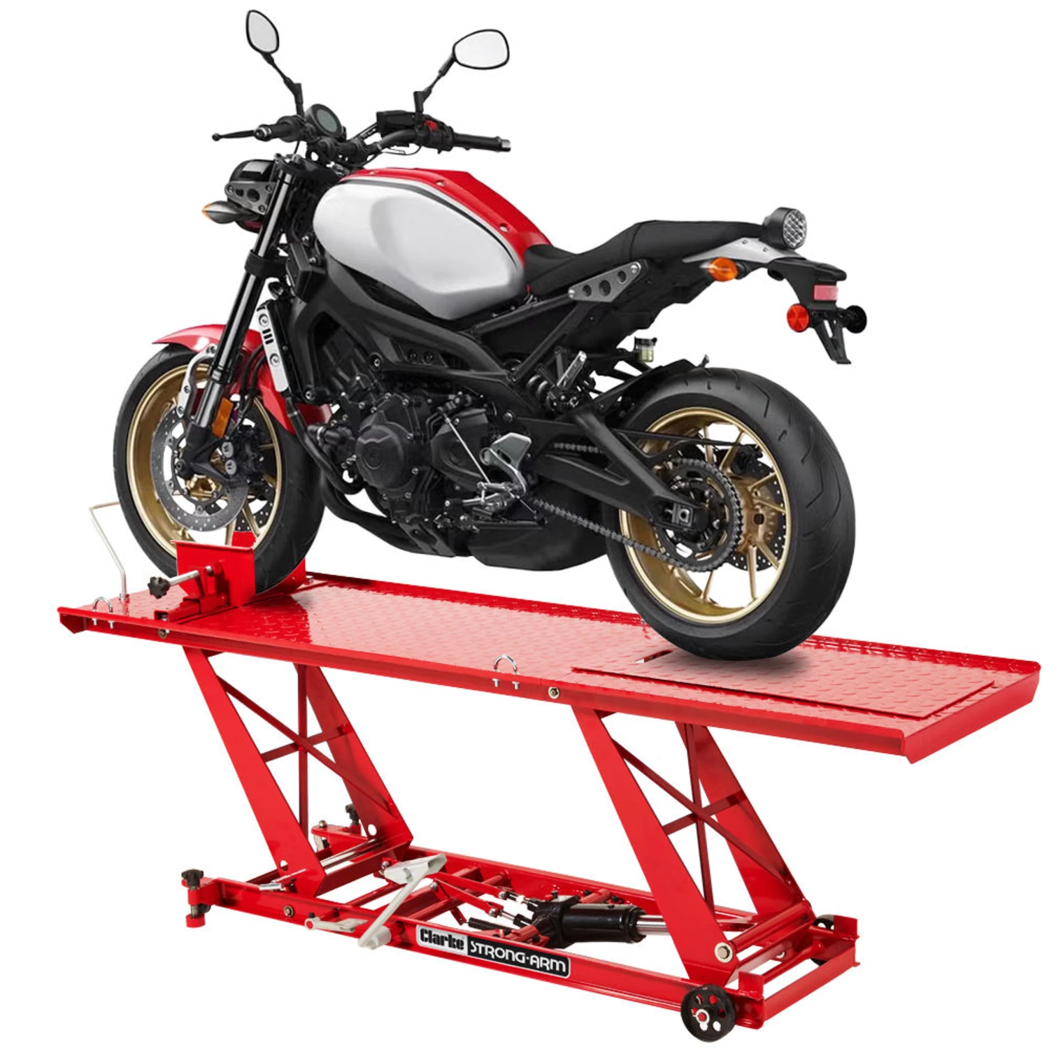 Clarke CML7 360kg Motorcycle Lift - Machine Mart
