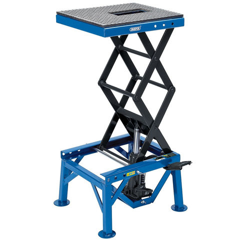 Image of Draper Draper 135kg Hydraulic Motorcycle Scissor Lift