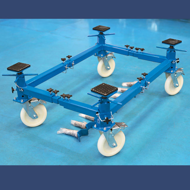 Image of Laser 8893 4 Post, 4 Wheel Vehicle Shell Dolly - 900kg