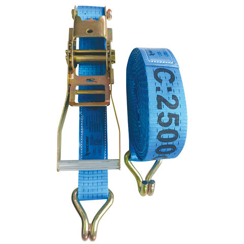 BIG RED Torin Ratchet Tie Down Straps - 15ft, 500 Lb Load Limit, 4-Pack With Bungee Cords