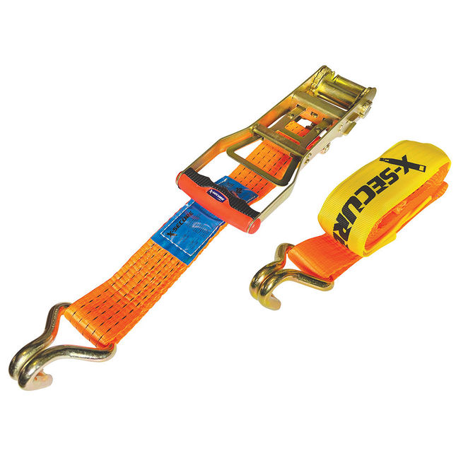 Image of XONA XNZRSTAP08M05TO Ergo 8m 5000KG Ratchet Strap with Claw Hook