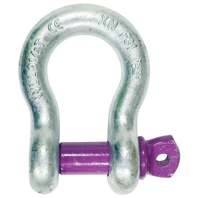 Image of XONA XNSPAS09 Fed Spec WLL 6.5T Screw Pin Bow Shackle