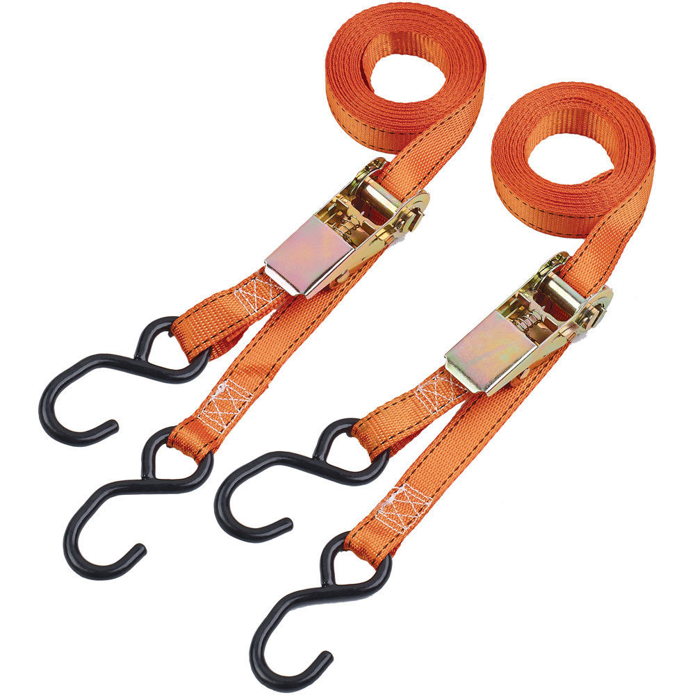 Clarke CHT757 4.5m Heavy Duty Ratcheting Tie Down (Twin Pack) - Machine ...