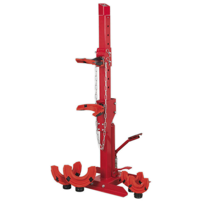 Sealey RE2311 Coil Spring Compressing Station with Gauge Hydraulic ...
