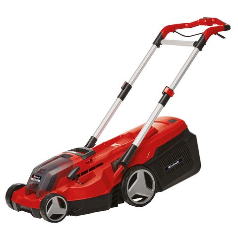 Einhell RASARRO 36/38 38cm Cordless Lawnmower with 2x4Ah Batteries and Charger