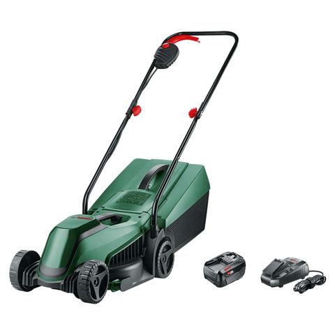Bosch EasyMower 18V-32-150 32cm Cordless Lawnmower with 3Ah Battery & Charger