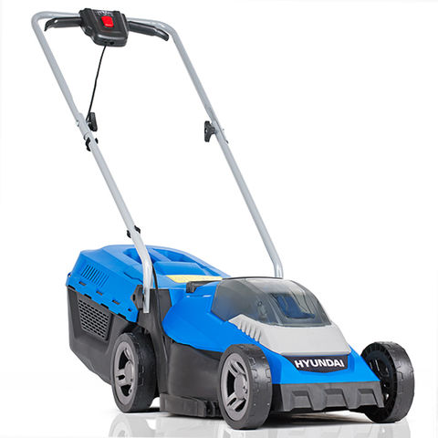 Hyundai HYM40Li330P 40V Lithium-Ion 33cm Cordless Battery Powered Roller Lawnmower with Battery