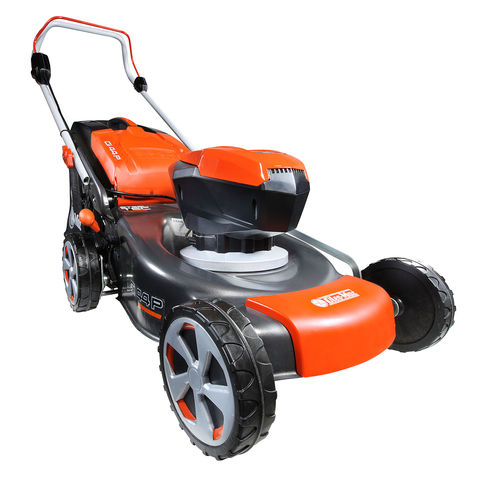 Oleo-Mac Gi40P 40V 37cm Cordless Lawnmower (with 5Ah Battery & Charger)